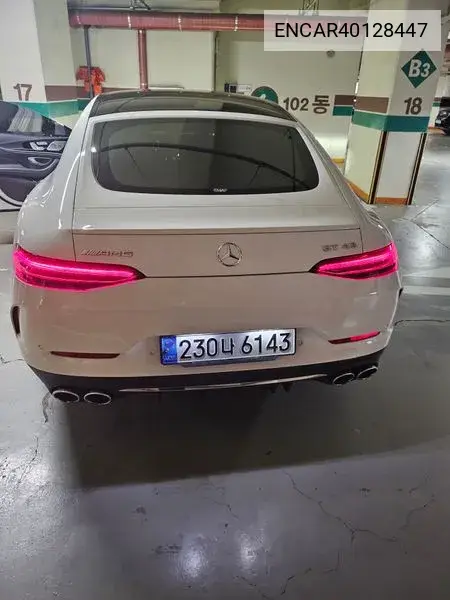Amg Gt 4 Door 43 4Matic+ Dynamic VIN: ENCAR40128447 Lot: 40128447
