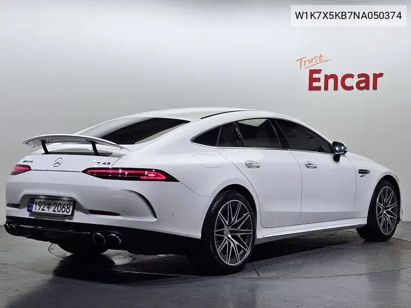 Amg Gt 4 Door 43 4Matic+ VIN: W1K7X5KB7NA050374 Lot: 40039752