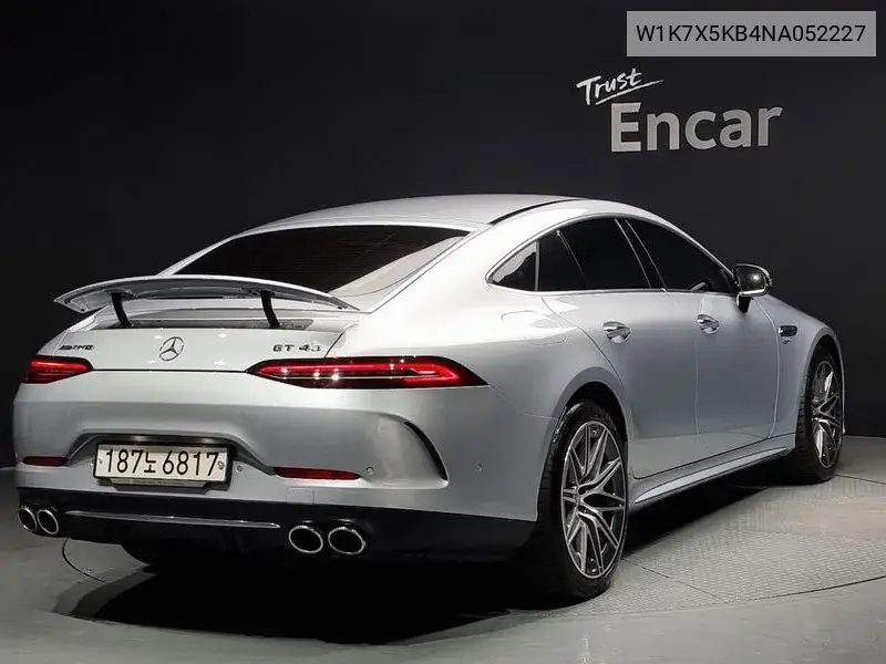 Amg Gt 4 Door 43 4Matic+ VIN: W1K7X5KB4NA052227 Lot: 40053983