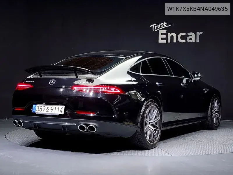 Amg Gt 4 Door 43 4Matic+ VIN: W1K7X5KB4NA049635 Lot: 40089880