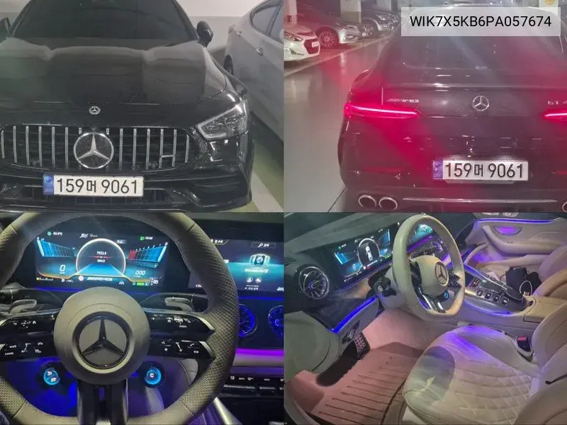 Amg Gt 4 Door 43 4Matic+ VIN: WIK7X5KB6PA057674 Lot: 40067443