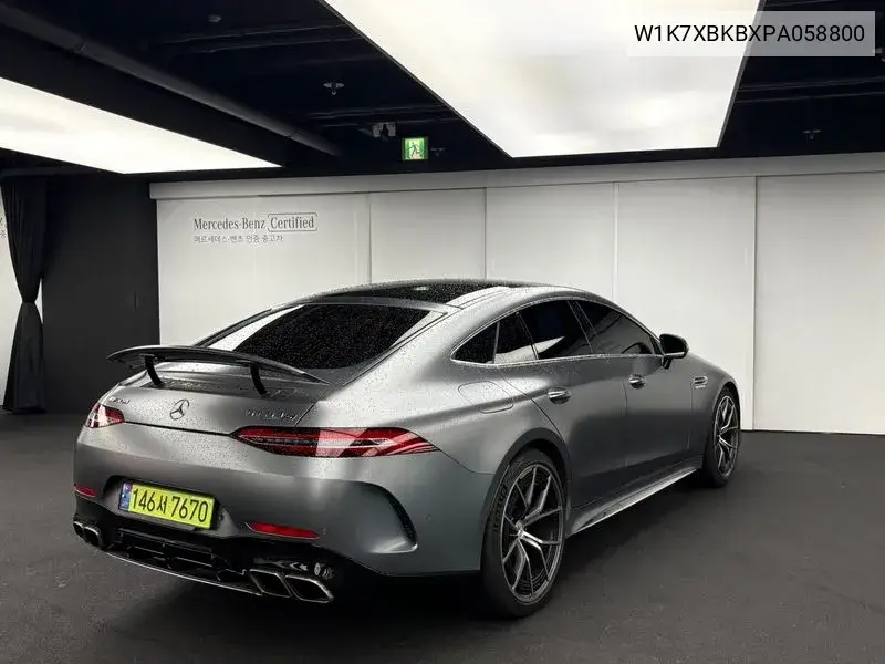 Amg Gt 4 Door 63 S 4Matic+ VIN: W1K7XBKBXPA058800 Lot: 40086102