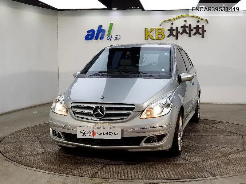 B-Class W245 B200 VIN: ENCAR39531449 Lot: 39531449