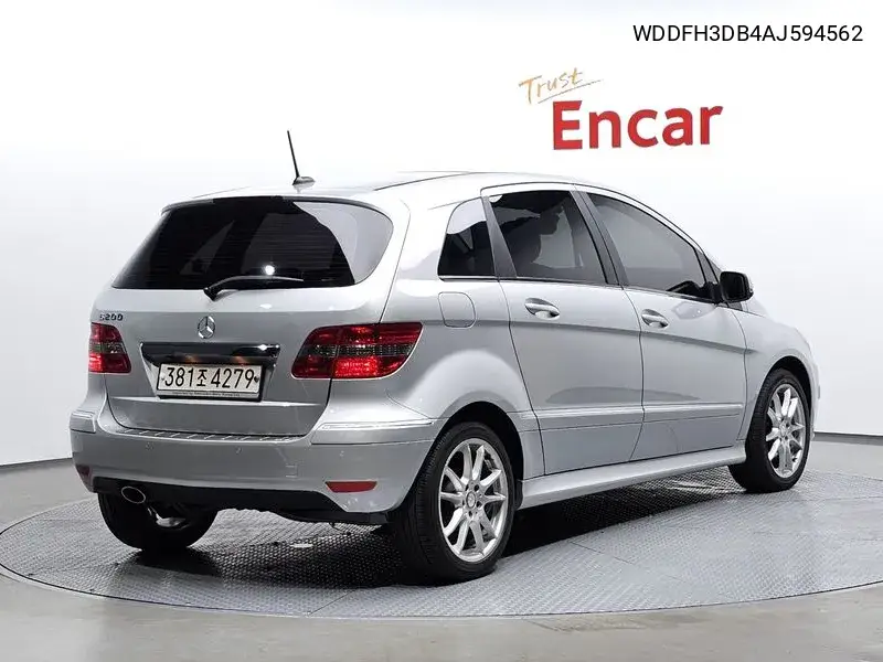 B-Class W245 B200 VIN: WDDFH3DB4AJ594562 Lot: 39921892
