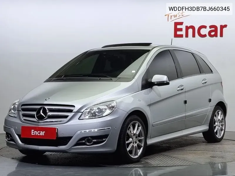 B-Class W245 B200 VIN: WDDFH3DB7BJ660345 Lot: 38147474