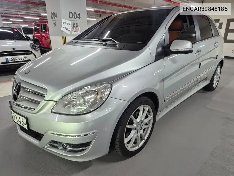 B-Class W245 B200 VIN: WDDFH3DB8BJ664775 Lot: 39947575