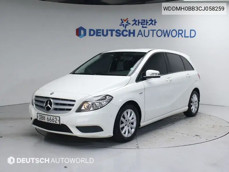 B-Class W246 B200 Cdi Blue Evit VIN: WDDMH0BB3CJ058259 Lot: 39246789