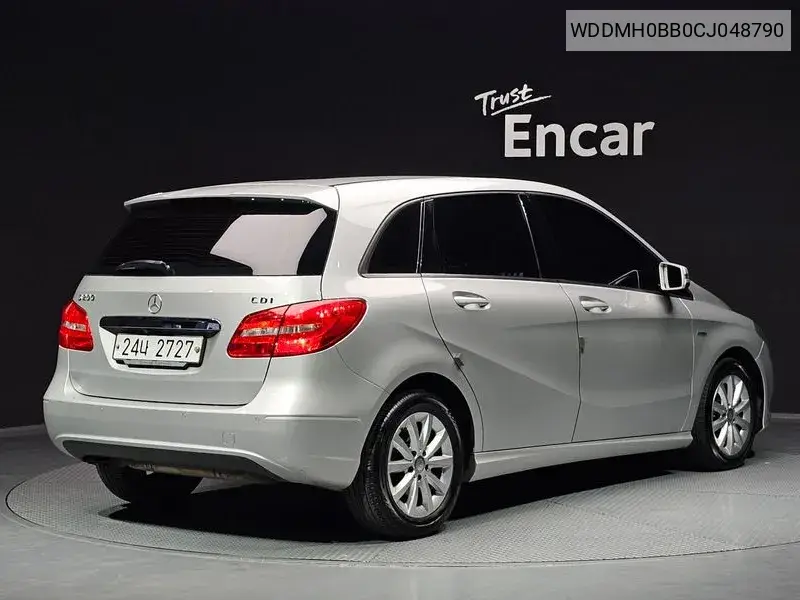 B-Class W246 B200 Cdi Blue Evit VIN: WDDMH0BB0CJ048790 Lot: 39262606