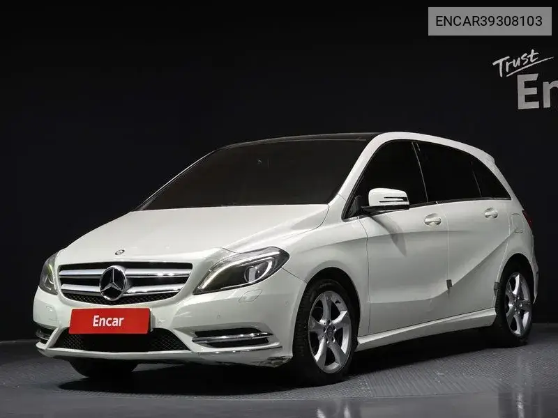 B-Class W246 B200 Cdi Blue Effit Sports Pack VIN: ENCAR39308103 Lot: 39308103