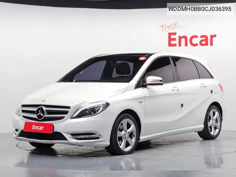 B-Class W246 B200 Cdi Blue Effit Sports Pack VIN: WDDMH0BB0CJ036395 Lot: 39550345