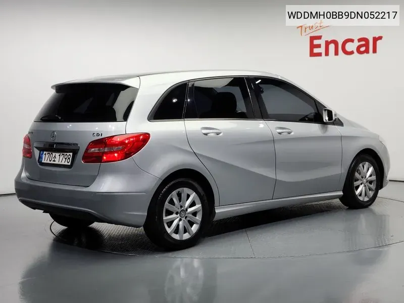 B-Class W246 B200 Cdi Blue Evit VIN: WDDMH0BB9DN052217 Lot: 38464633