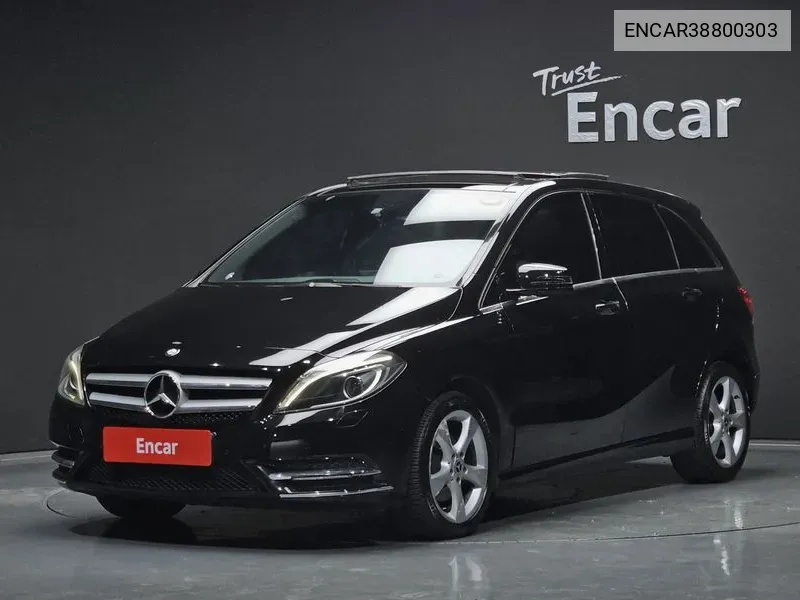B-Class W246B200 Cdi Blue Efficiency Sports Pack VIN: ENCAR38800303 Lot: 38800303