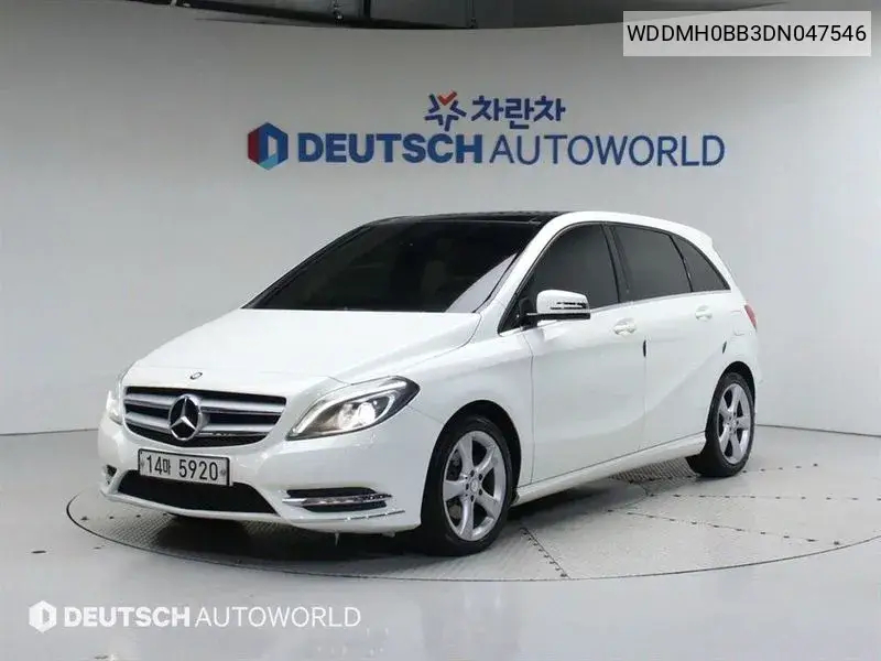 B-Class W246 B200 Cdi Blue Effit Sports Pack VIN: WDDMH0BB3DN047546 Lot: 39482981