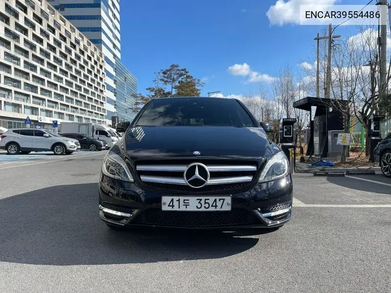 B-Class W246 B200 Cdi Blue Effit Sports Pack VIN: ENCAR39554486 Lot: 39554486