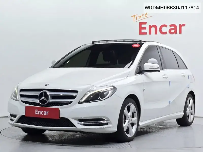 B-Class W246 B200 Cdi Blue Effit Sports Pack VIN: WDDMH0BB3DJ117814 Lot: 39692162