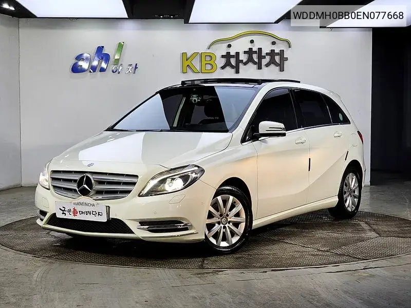B-Class W246 B200 Cdi Blue Evit VIN: WDDMH0BB0EN077668 Lot: 39170206