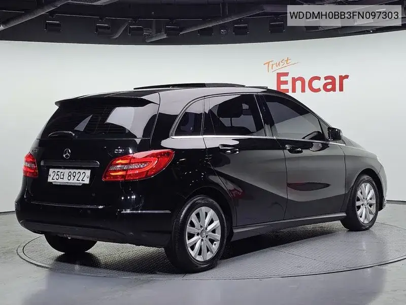 B-Class W246 B200 Cdi VIN: WDDMH0BB3FN097303 Lot: 39200107