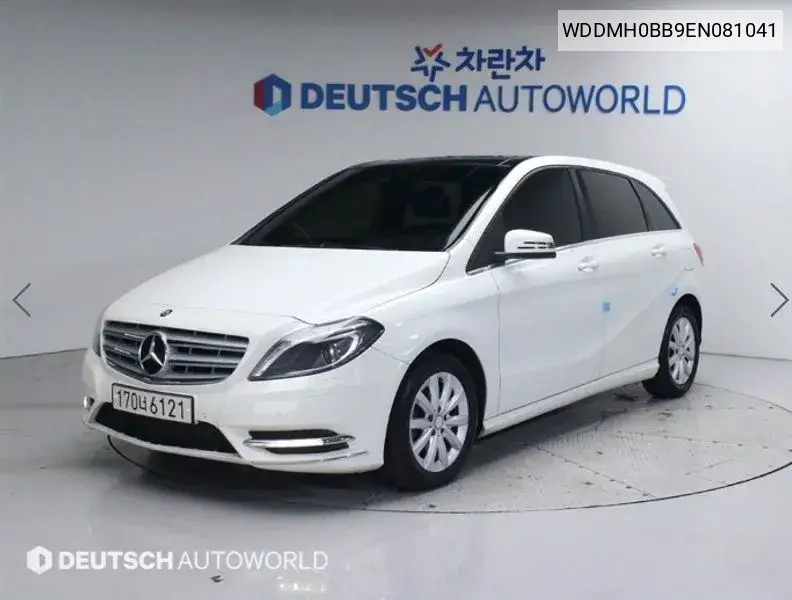 B-Class W246 B200 Cdi Blue Evit VIN: WDDMH0BB9EN081041 Lot: 40066957