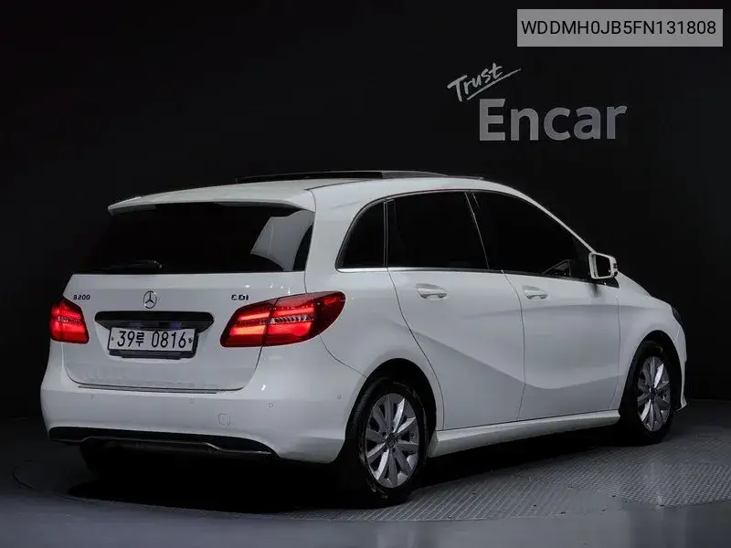 B-Class W246 B200 Cdi VIN: WDDMH0JB5FN131808 Lot: 39622821