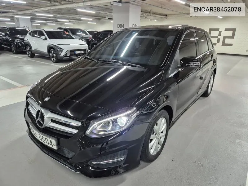 B-Class W246 B200 D VIN: ENCAR38452078 Lot: 38452078