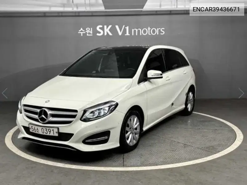 B-Class W246 B200 D VIN: ENCAR39436671 Lot: 39436671
