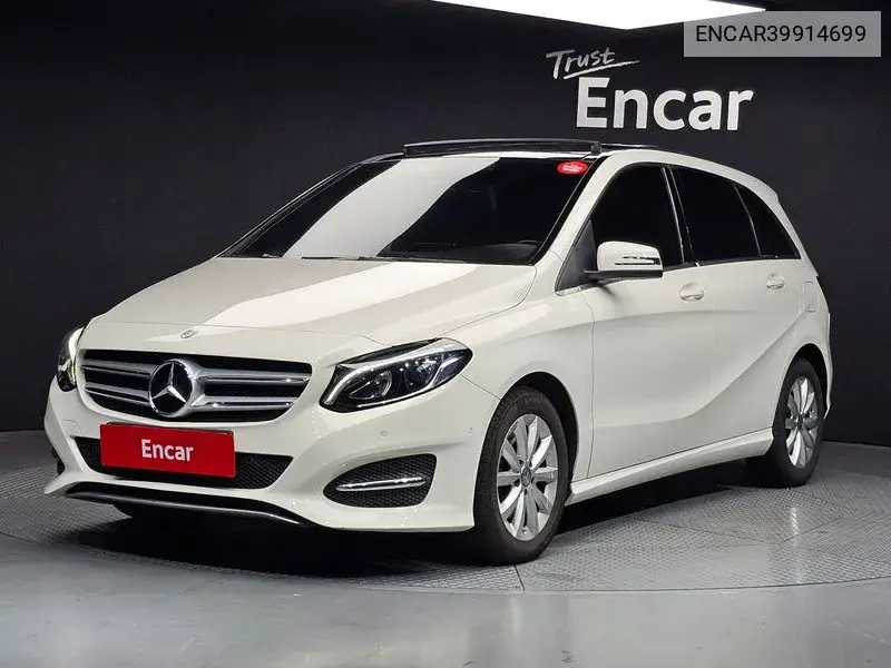 B-Class W246 B200 D VIN: ENCAR39914699 Lot: 39914699