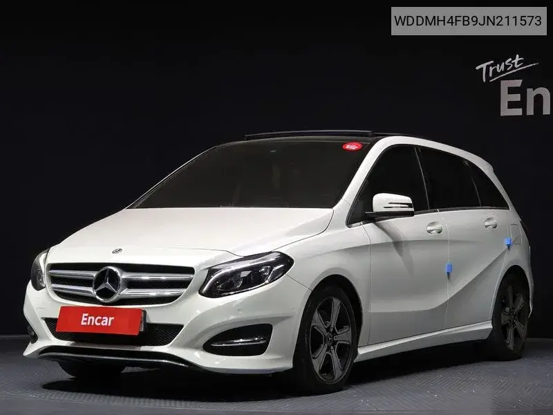 B-Class W246 B220 VIN: WDDMH4FB9JN211573 Lot: 39300833