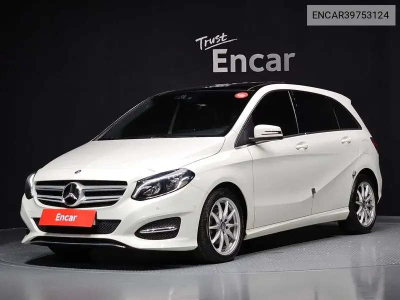 B-Class W246 B200 D VIN: ENCAR39753124 Lot: 39753124