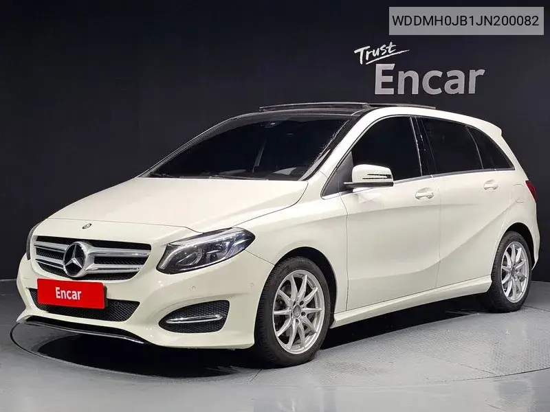 B-Class W246 B200 D VIN: WDDMH0JB1JN200082 Lot: 40135029
