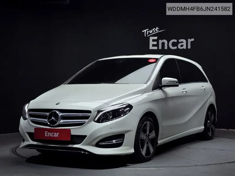 B-Class W246 B220 VIN: WDDMH4FB6JN241582 Lot: 38260372
