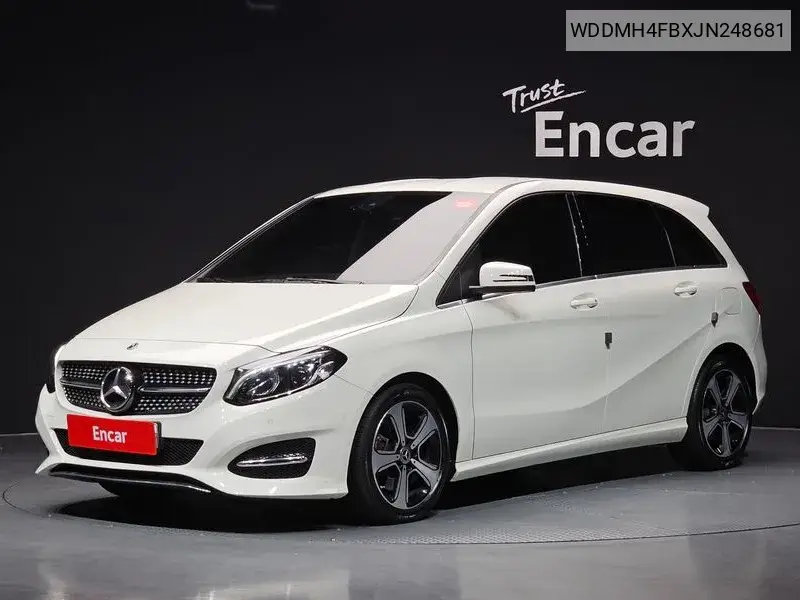 B-Class W246 B220 VIN: WDDMH4FBXJN248681 Lot: 39371362