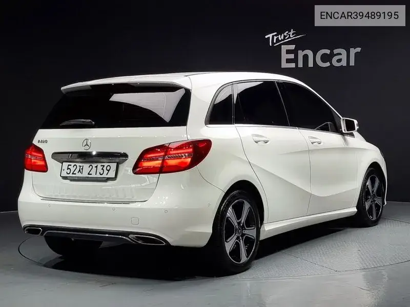 B-Class W246 B220 VIN: ENCAR39489195 Lot: 39489195