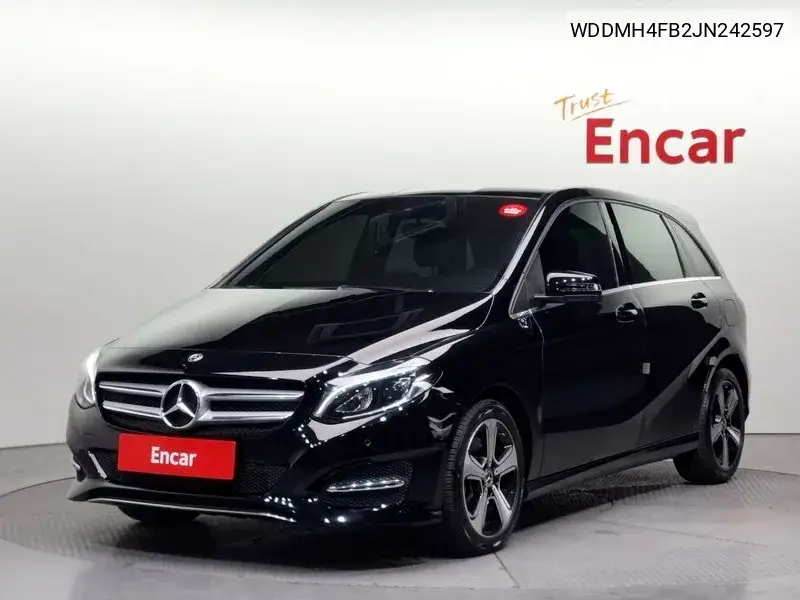 B-Class W246 B220 VIN: WDDMH4FB2JN242597 Lot: 39504832