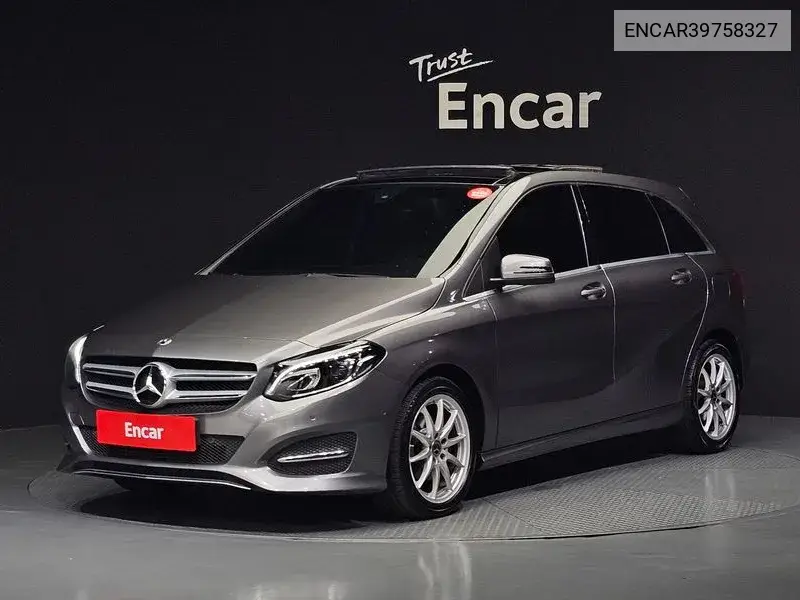 B-Class W246 B200 D VIN: ENCAR39758327 Lot: 39758327