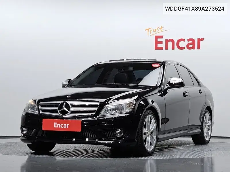 C-Class W204 C200K VIN: WDDGF41X89A273524 Lot: 39977870