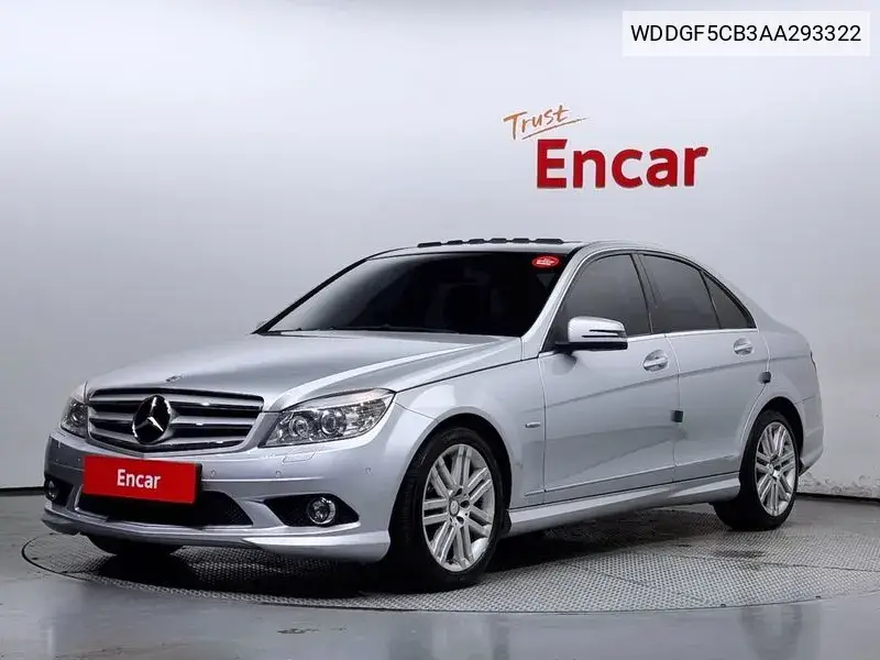 C-Class W204 C250 Avant-Garde VIN: WDDGF5CB3AA293322 Lot: 39978200