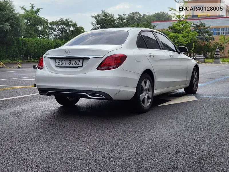 C-Class W205 C200 D VIN: ENCAR40128005 Lot: 40128005