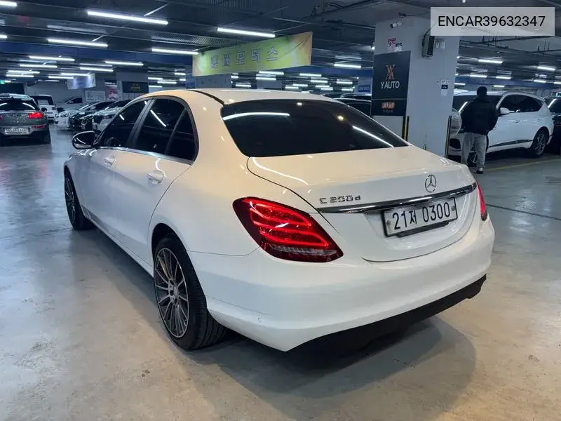 C-Class W205 C200 D VIN: ENCAR39632347 Lot: 39632347