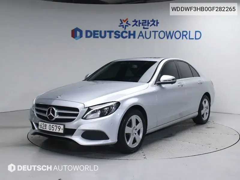 C-Class W205 C200 D VIN: WDDWF3HB0GF282265 Lot: 39634511