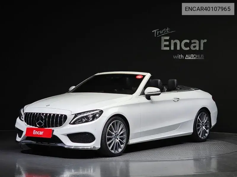 C-Class W205 C200 Cabriolet VIN: ENCAR40107965 Lot: 40107965