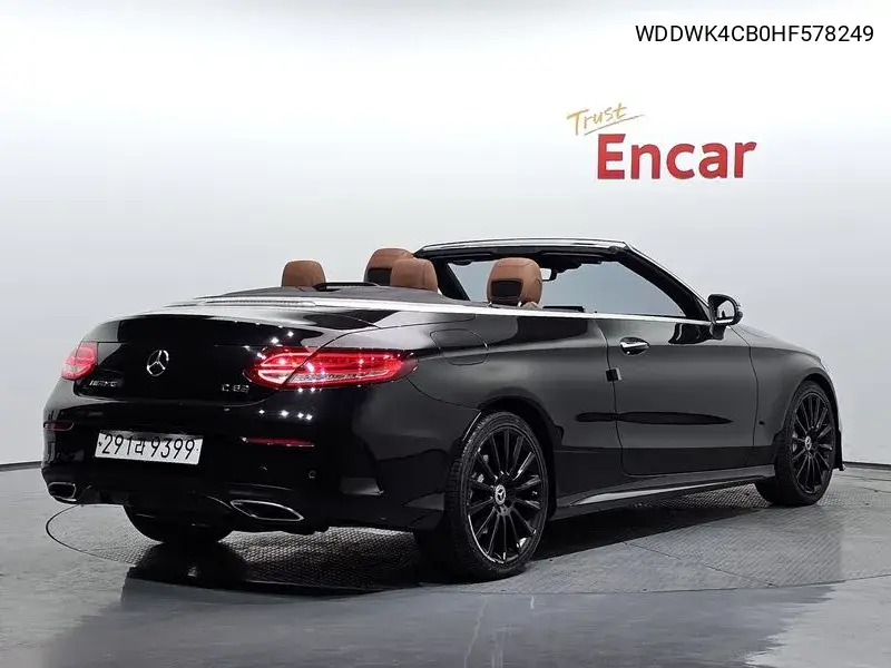 C-Class W205 C200 Cabriolet VIN: WDDWK4CB0HF578249 Lot: 39614741