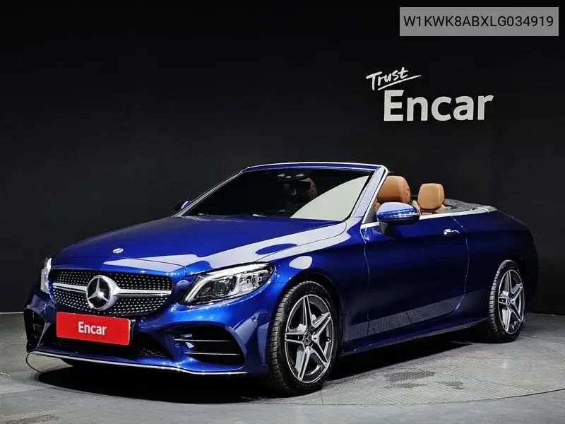 C-Class W205 C200 Cabriolet VIN: W1KWK8ABXLG034919 Lot: 39961495