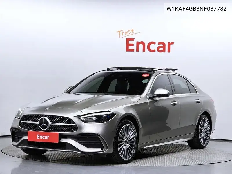C-Class W206 C300 Amg Line VIN: W1KAF4GB3NF037782 Lot: 39553741