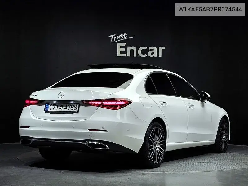 C-Class W206 C200 Avant-Garde VIN: W1KAF5AB7PR074544 Lot: 39632249