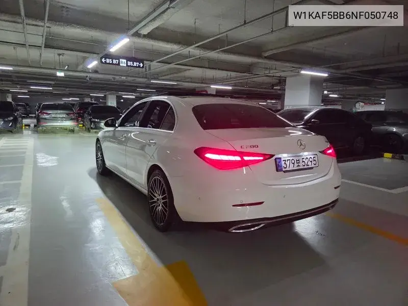 C-Class W206 C200 4Matic Avant VIN: W1KAF5BB6NF050748 Lot: 39895452