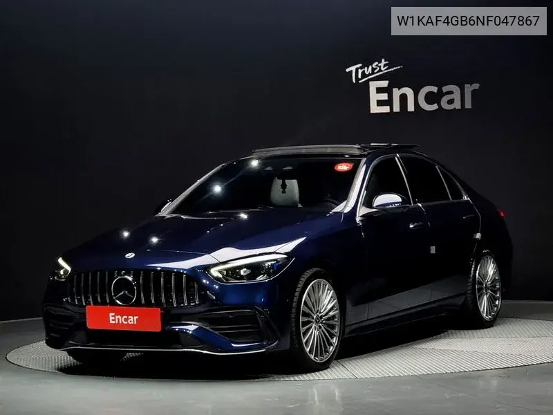 C-Class W206 C300 Amg Line VIN: W1KAF4GB6NF047867 Lot: 39909926