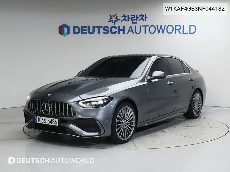 C-Class W206 C300 Amg Line VIN: W1KAF4GB3NF044182 Lot: 39953518