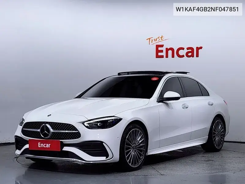 C-Class W206 C300 Amg Line VIN: W1KAF4GB2NF047851 Lot: 39965688