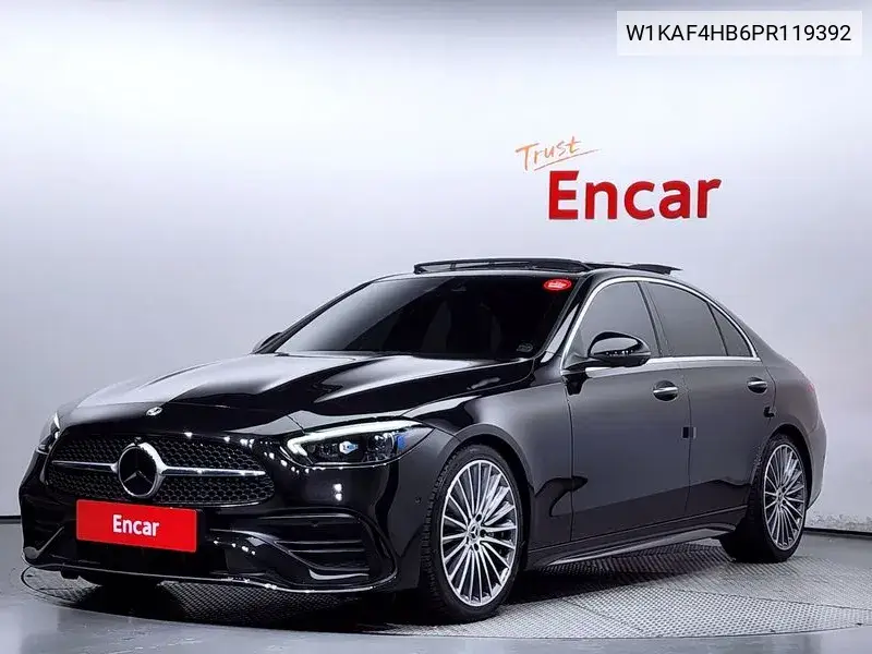 C-Class W206 C300 4Matic Amg Line VIN: W1KAF4HB6PR119392 Lot: 39586197