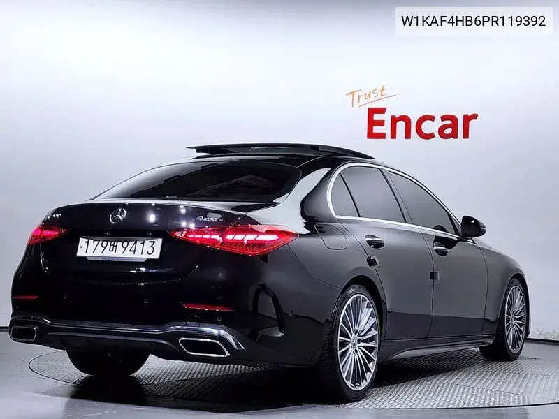 C-Class W206 C300 4Matic Amg Line VIN: W1KAF4HB6PR119392 Lot: 39586197